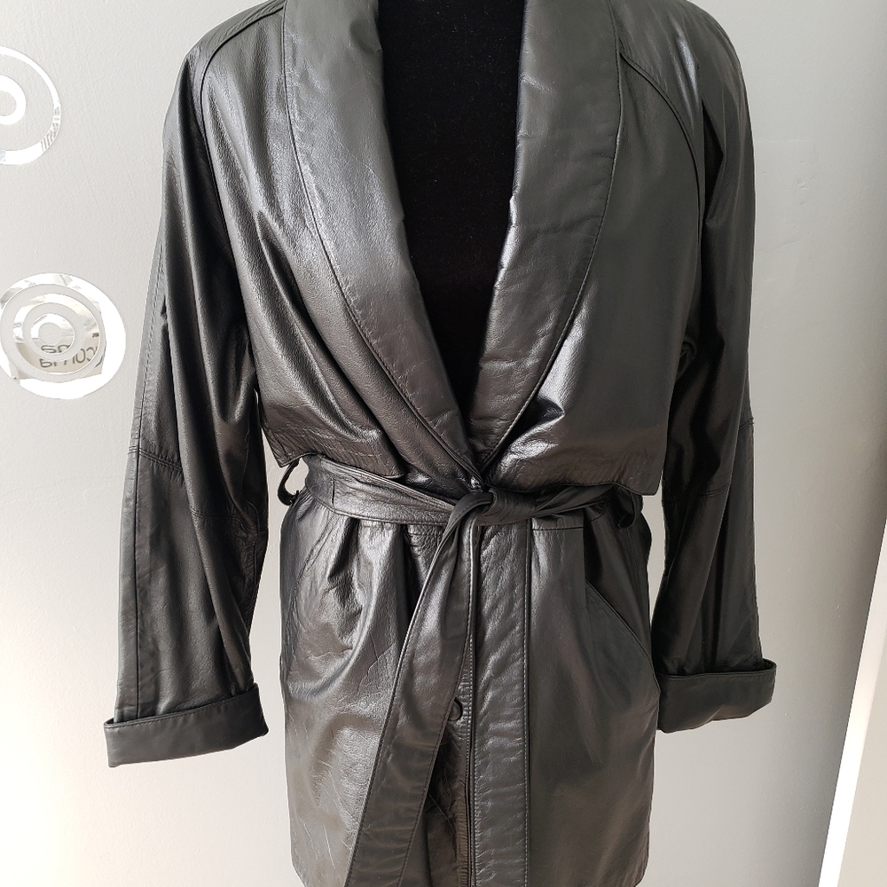 Leather Coat